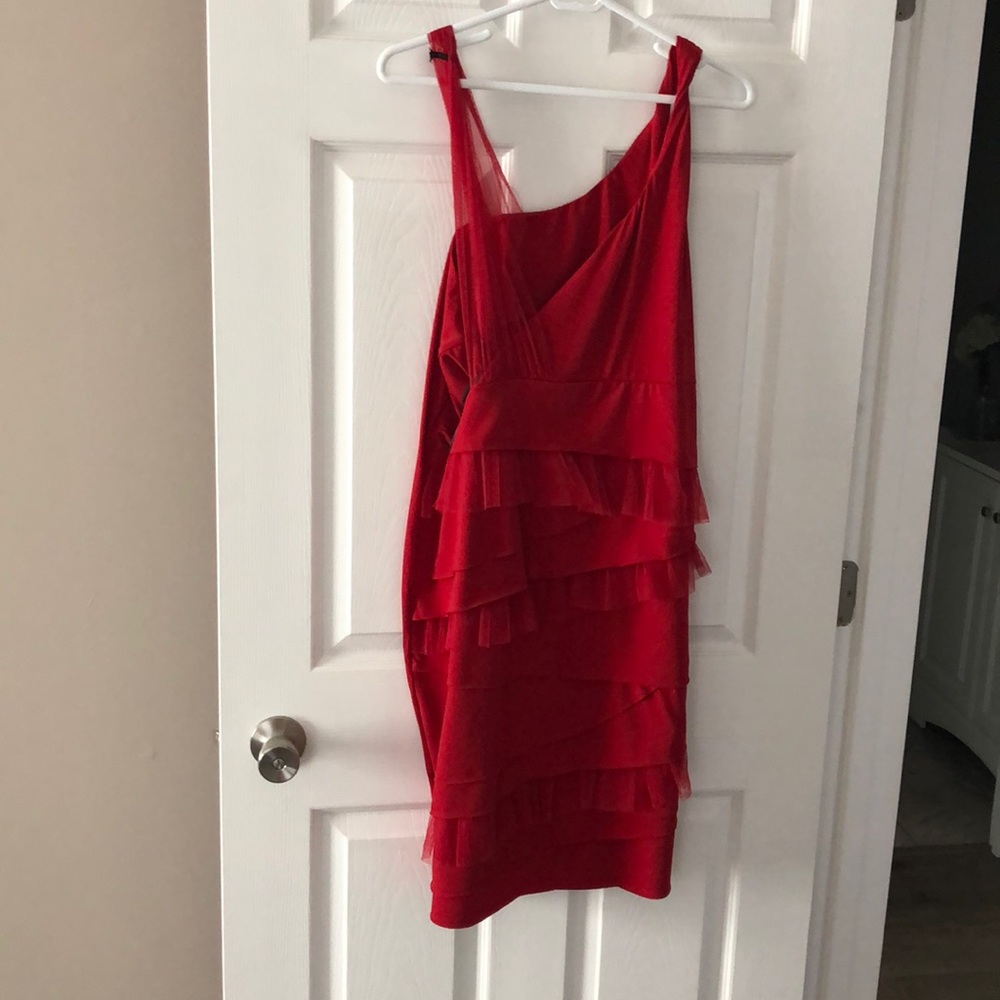Red dress